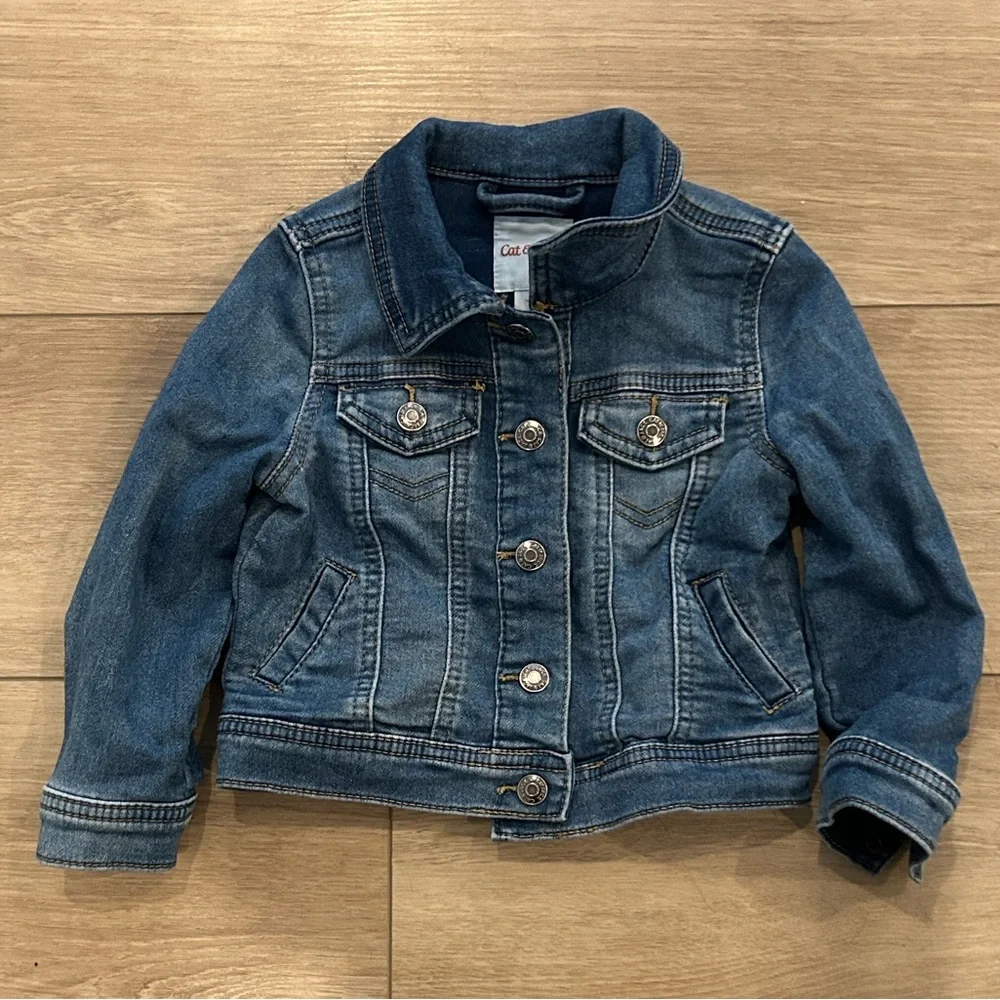 Cat & Jack Blue Denim Jacket for Kids
